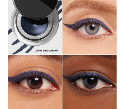 Long-Wear Gel Eyeliner Denim Shimmer Ink