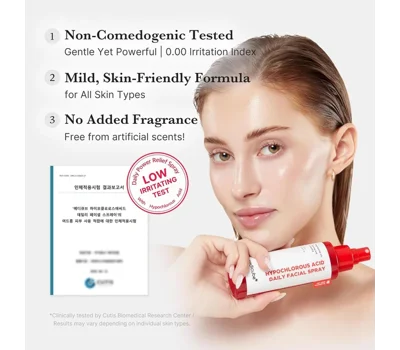 Hypochlorous Acid Daily Facial Spray 125ml