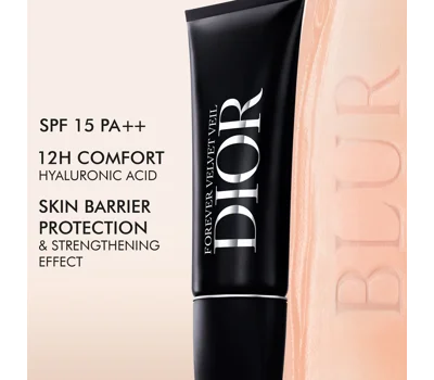 Dior Forever Velvet Veil Makeup base - Blurring matte finish, SPF 15 PA++