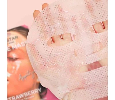 Waffle Face Mask Strawberry
