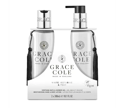 White Nectarine & Pear 300ml Body Duo