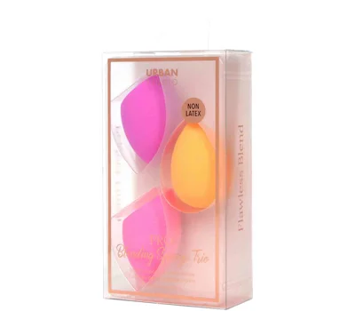 Pro Blending Sponge Trio: Pink (3Pcs)