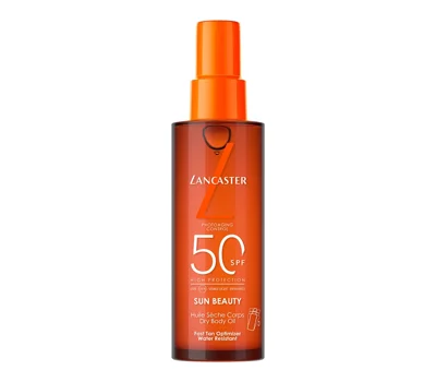 Lancaster Sun Beauty - Fast Tan Optimizer Satin Dry Oil Spf50