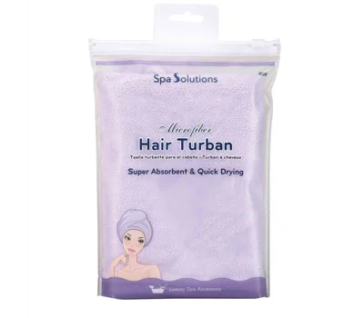Hair Turban (Lavender) - Hair Turban & Shower Cap