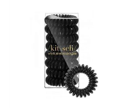 Hair Coils 8Pk-Black