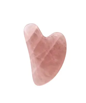The Rose Quartz Gua Sha Facial Lifting Tool