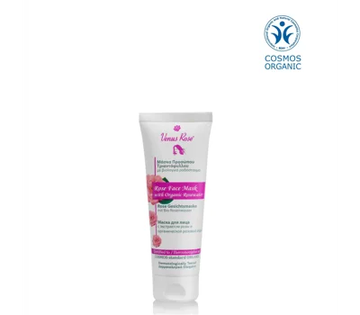Face Mask With Organic Rosewater 75ml