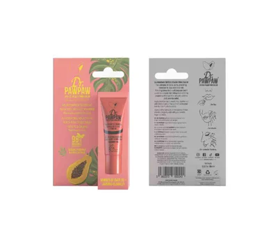Tinted Peach Pink Lip Balm 10ml