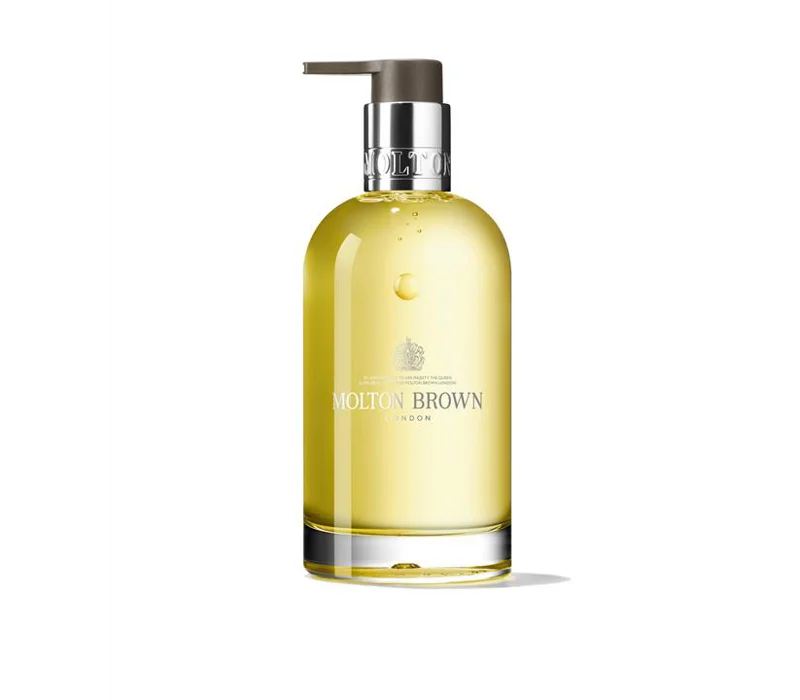 Orange & Bergamot Fine Liquid Hand Wash Glass Bottle 200ml