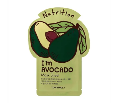 I'M Avocado Sheet Mask -Nutrition-Face Mask