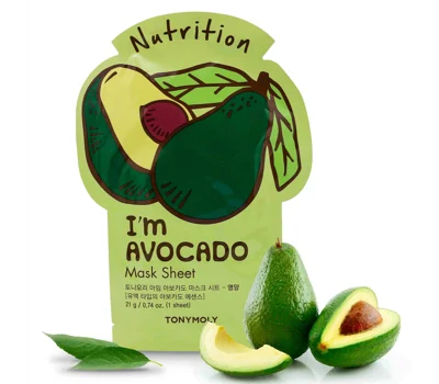 I'M Avocado Sheet Mask -Nutrition-Face Mask