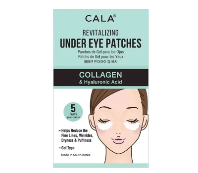 Under Eye Patches:Collagen & Hyaluronic Acid (5/Pk)