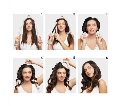 Satin Heatless Curling Set