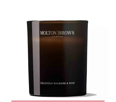 Delicious Rhubarb & Rose Signature Candle 190g