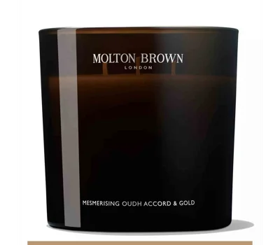 Mesmerising Oudh Accord & Gold Luxury Candle 600g