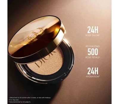 Dior Prestige Le Cushion Teint De Rose Anti-Aging Foundation