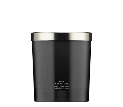 Oud & Bergamot Scented Candle 200g