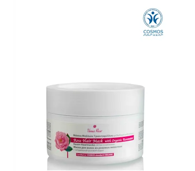 Hair Mask With Organic Rosewater 250ml