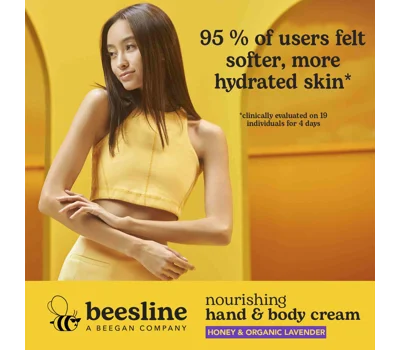 Beesline Org H&Body Crhoney&Lave 100ml