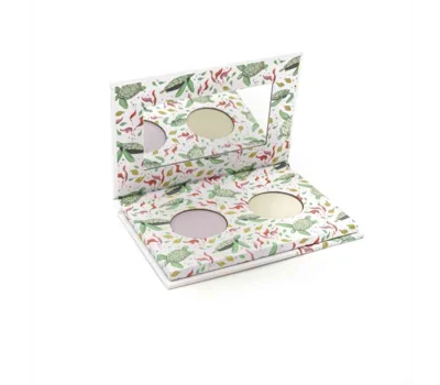 Natural Duo Eyeshadow - Lilac & Green