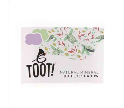 Natural Duo Eyeshadow - Lilac & Green