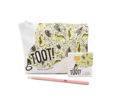 Cheeky Cheetah Eyeshadow Bag Set