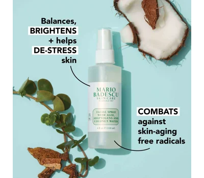 Facial Spray Aloe Adaptogens & Coconut Water