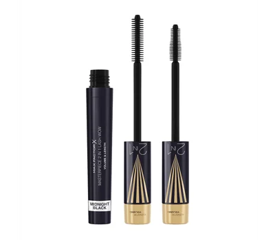 Masterpiece 2In1 Wow Mascara Mdnt Blk