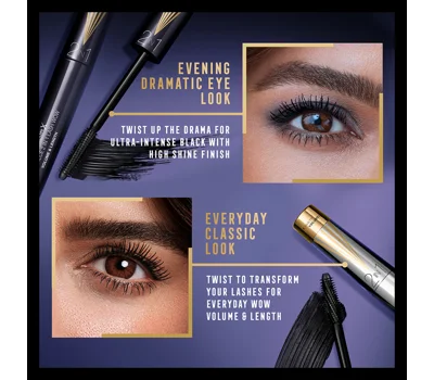 Masterpiece 2In1 Wow Mascara Mdnt Blk
