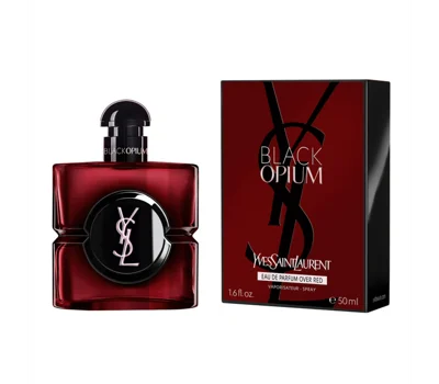 Black Opium Eau De Parfum Over Red