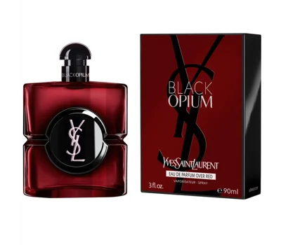 Black Opium Eau De Parfum Over Red