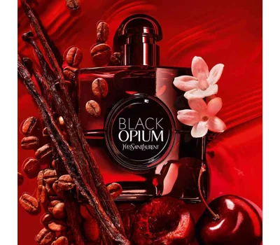 Black Opium Eau De Parfum Over Red