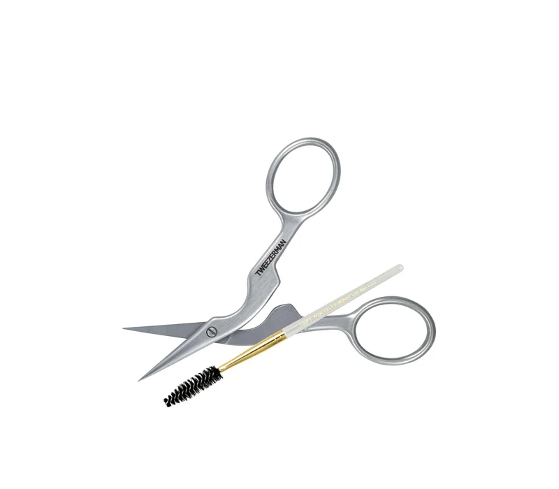 Brow Shaping Scissors & Brush