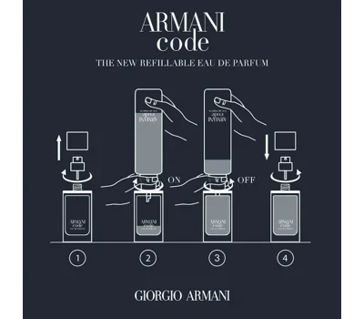 Armani Code EDP 150ml Refill