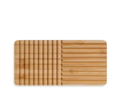 Double-Sided Bamboo Soap Tray